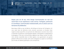 Tablet Screenshot of hotsdesign.ch